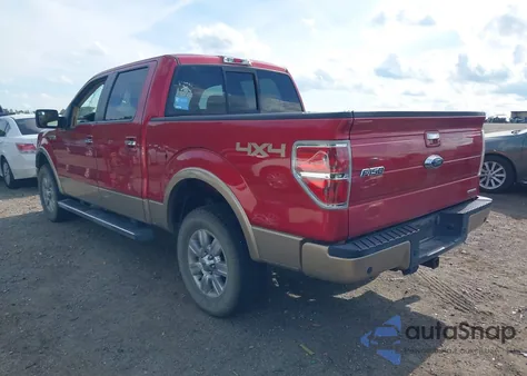 2011 Ford F-150 Lariat z USA, uszkodzony, nr VIN 1FTFW1EF9BFB51401